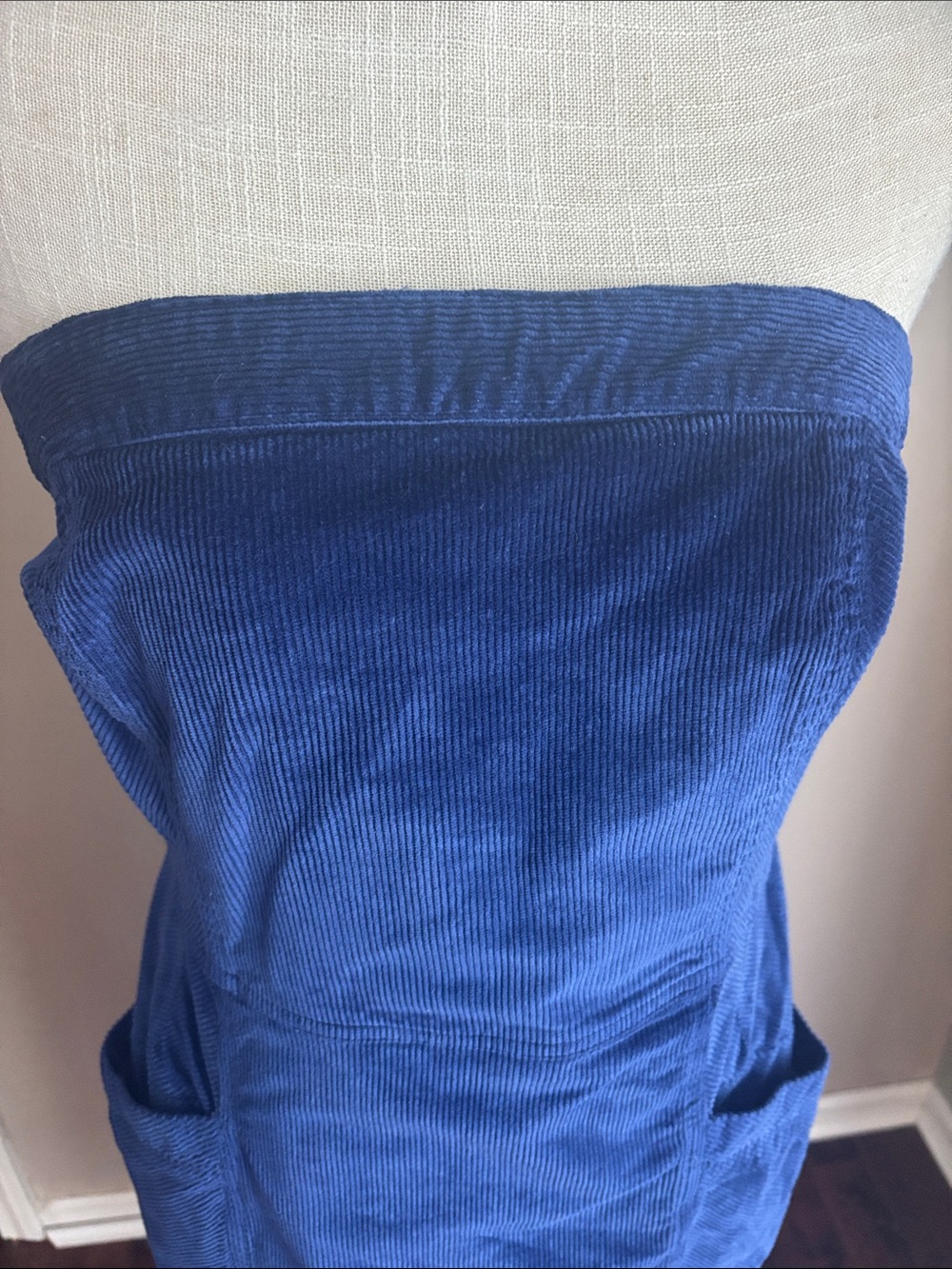 Pilcro Strapless Navy Midi Dress - Picture 6 of 14